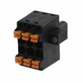 1000950000 - TERM BLOCK PLUG 3POS STR 5.08MM