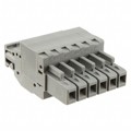 3045444 - TERM BLOCK PLUG 6POS 90DEG