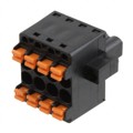 1000960000 - TERM BLOCK PLUG 4POS STR 5.08MM