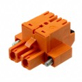 1043870000 - TERM BLOCK PLUG 2POS STR 7.62MM