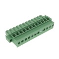 0395377012 - TERM BLOCK PLUG 12POS 5.08MM