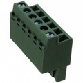 1986484-6 - TERM BLOCK PLUG 6POS STR 5.08MM