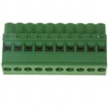 1-284040-0 - TERM BLOCK PLUG 10POS 270DEG 5MM