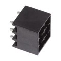 NR06110000G0G - NR-3.5 2*3P BLACK , THT TYPE , 1