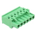 284047-6 - TERM BLOCK PLUG 6POS 5.08MM