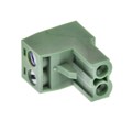 0395305002 - TERM BLOCK PLUG 2POS STR 5.08MM