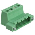 1825336 - TERM BLOCK PLUG 4POS STR 5.08MM