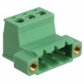 1825514 - TERM BLOCK PLUG 3POS STR 5.08MM