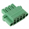 1996142 - TERM BLOCK PLUG 4POS STR 7.62MM