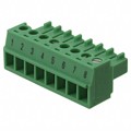 1859807 - TERM BLOCK PLUG 8POS STR 3.81MM