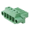 1828265 - TERM BLOCK PLUG 4POS STR 7.62MM