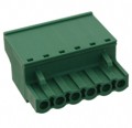 1777329 - TERM BLOCK PLUG 6POS STR 5.08MM