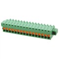1851371 - TERM BLOCK PLUG 16POS STR 3.81MM