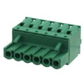 HW0650500000G - TERM BLOCK PLUG 6POS STR 5.08MM