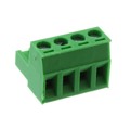 37.004 - PCB PLUG 4P 5.08MM HORZ 15A GRN