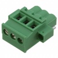 1834916 - TERM BLOCK PLUG 3POS 5.08MM