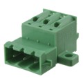 1808734 - TERM BLOCK PLUG 3POS STR 5.08MM