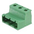 1828812 - TERM BLOCK PLUG 3POS STR 7.62MM