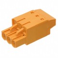 1499660000 - TERM BLOCK PLUG 3POS STR 5.08MM