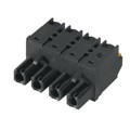 1043850000 - TERM BLOCK PLUG 4POS STR 7.62MM