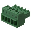 1900507 - TERM BLOCK PLUG 5POS STR 3.5MM