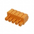 1043820000 - TERM BLOCK PLUG 5POS STR 7.62MM