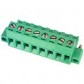 ED951/8 - TERM BLOCK PLUG 8POS STR 5MM