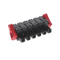 1227420000 - TERM BLOCK PLUG 6POS STR 7.62MM
