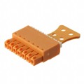 1235810000 - TERM BLOCK PLUG 7POS STR 3.81MM