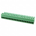1840353 - TERM BLOCK PLUG 20POS STR 3.81MM