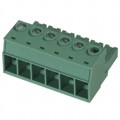 1967414 - TERM BLOCK PLUG 6POS STR 10.16MM