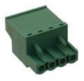 20020013-G041B01LF - TERM BLOCK PLUG 4POS STR 5MM