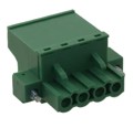 20020012-H041B01LF - TERM BLOCK PLUG 4POS STR 5.08MM
