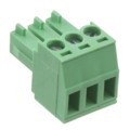 OSTTJ0311530 - TERM BLOCK PLUG 3POS STR 3.5MM