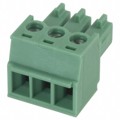 1803581 - TERM BLOCK PLUG 3POS STR 3.81MM