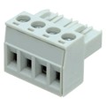 2200332 - TERM BLOCK PLUG 4POS STR 5MM