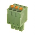1851054 - TERM BLOCK PLUG 3POS STR 3.81MM