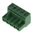 TJ0551530000G - TERM BLOCK PLUG 5POS STR 5.08MM