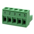 1760006 - TERM BLOCK PLUG 5POS STR 5.08MM