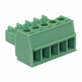 5447890 - TERM BLOCK PLUG 5POS STR 3.81MM