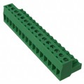 OSTTJ167150 - TERM BLOCK PLUG 16POS STR 5MM