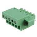 1850880 - TERM BLOCK PLUG 5POS STR 3.81MM