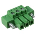 TJ0331520000G - TERM BLOCK PLUG 3POS STR 3.81MM