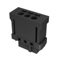 XW4H-03A1 - TERM BLOCK PLUG 3POS STR 2.54MM