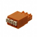 1969100000 - TERM BLOCK PLUG 3POS STR 3.81MM
