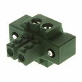 284511-2 - TERM BLOCK PLUG 2POS STR 3.81MM