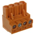 1954470000 - TERM BLOCK PLUG 4POS STR 5MM