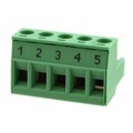 1826681 - TERM BLOCK PLUG 5POS STR 5MM
