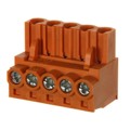 1943610000 - TERM BLOCK PLUG 5POS STR 5.08MM
