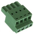1986300-4 - TERM BLOCK PLUG 4POS STR 5MM